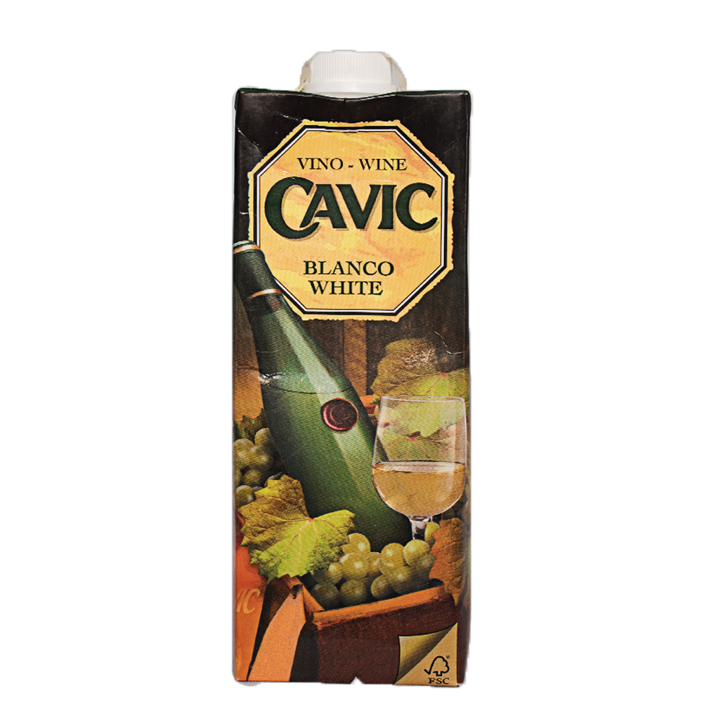 Vino Cavic Tetra Blanco 1L