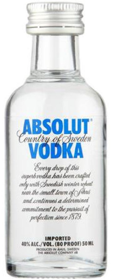 Mini. Absolut 50 ml