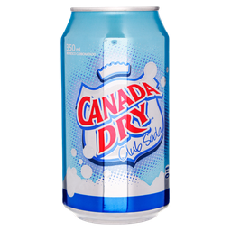 [1508] Canada Dry Club Soda 350 ml