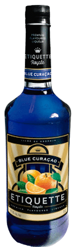 Etiquete Blue Curacao 1 Litro