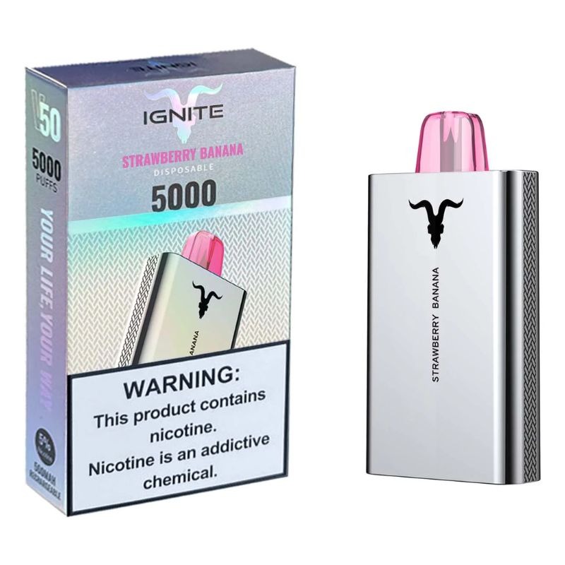 Ignite 5000 5g Strawberry Banana